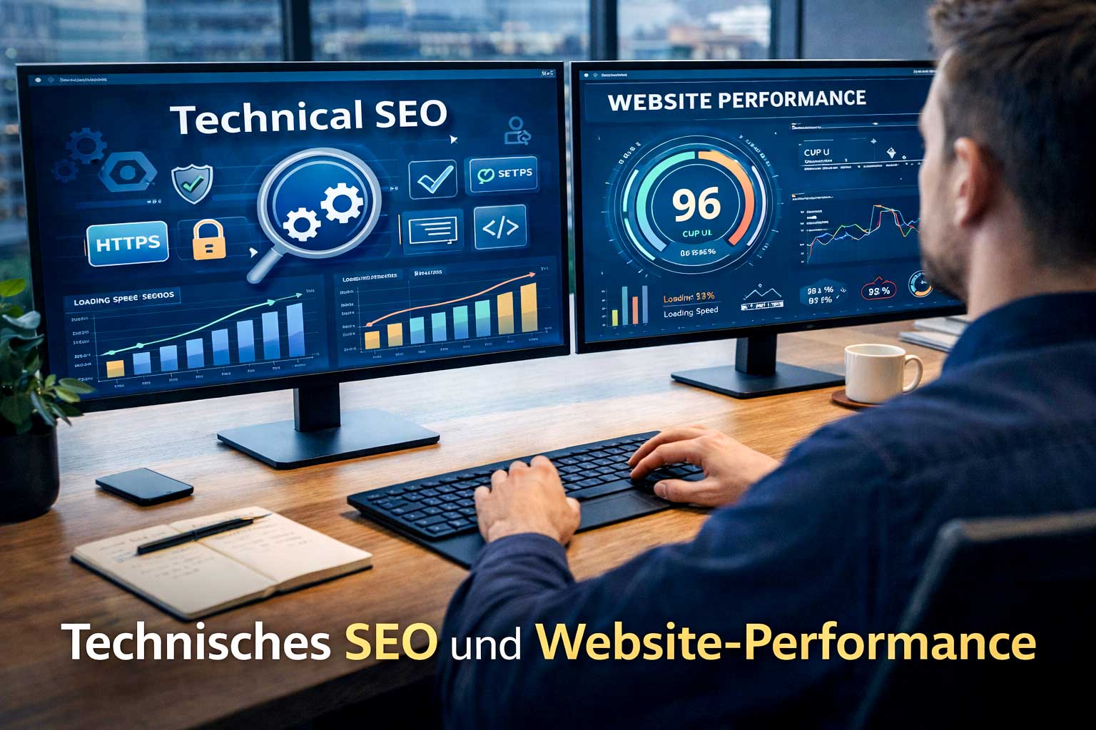 Technisches SEO und Website-Performance