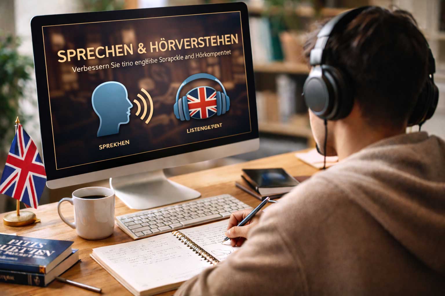 Englisch sprechen und Hörverständnis trainieren