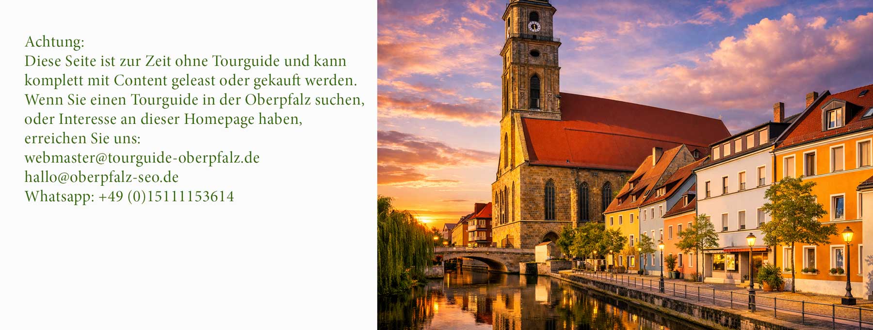 Stadtführung in Amberg