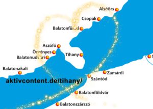 Urlaub in Ungarn, Tihany Plattensee Nordufer, bei Balatonfüred