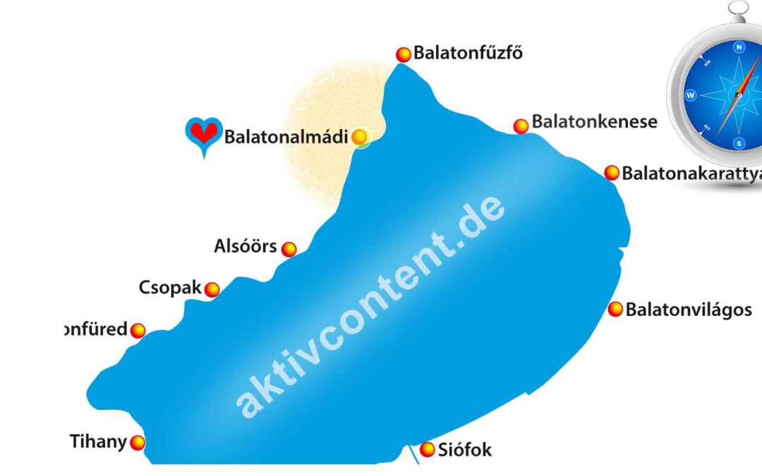 Urlaub in Ungarn – Balatonalmádi am Plattensee Nordufer neu 3.1
