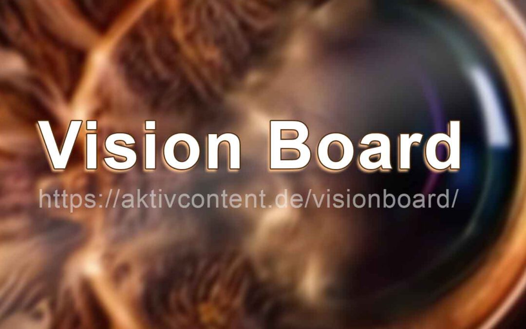 Visionboard – Wünsche manifestieren, Ziele erreichen – PLR 20 neu kostenlos
