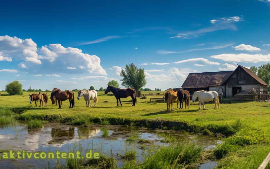 Pferde in der Puszta - mach Urlaub in Ungarn