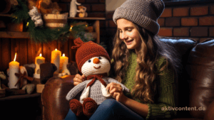 amigurumi schneemann