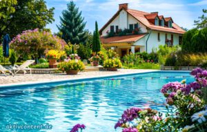 Balatonmariafürdö Ferienhäuser mit Pool
