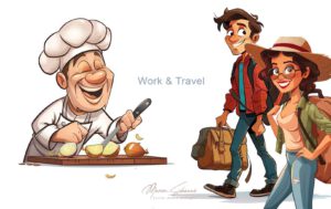 Entdecke die Welt mit Work & Travel! Erhalte Tipps zu Arbeitsvisum, Auslandsaufenthalt, Reisejob und Backpacking. Erfahre alles über Work & Travel in Australien, Neuseeland und Kanada. Lerne von Erfahrungsberichten und bereite dich perfekt vor. Starte dein Abenteuer jetzt!