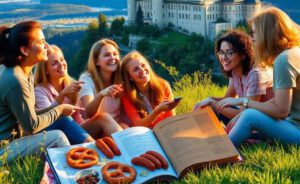 Urlaub in Deutschland: Atemberaubende Vorfreude auf die Alpen im Sommerurlaub.