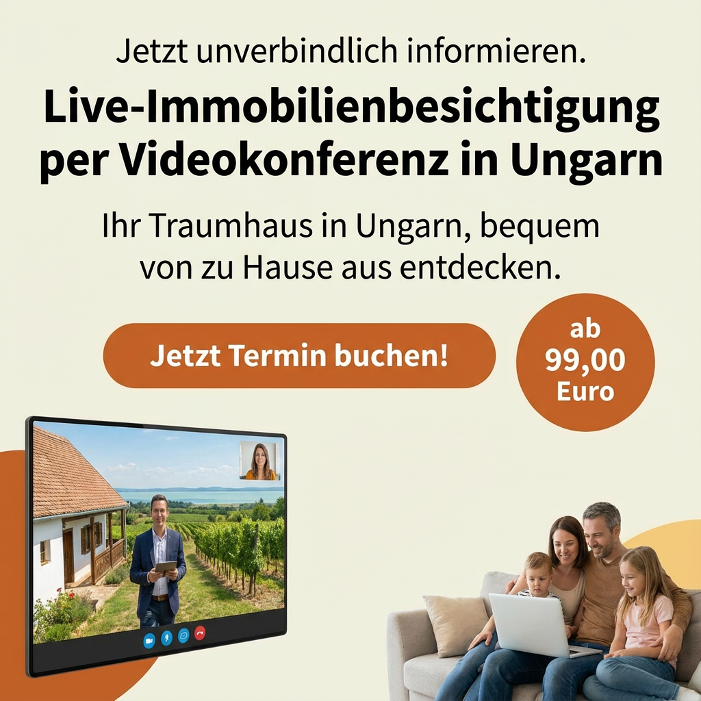 Hausbesichtigungen in Ungarn per Video Von EinwandererHilfe de Angebot